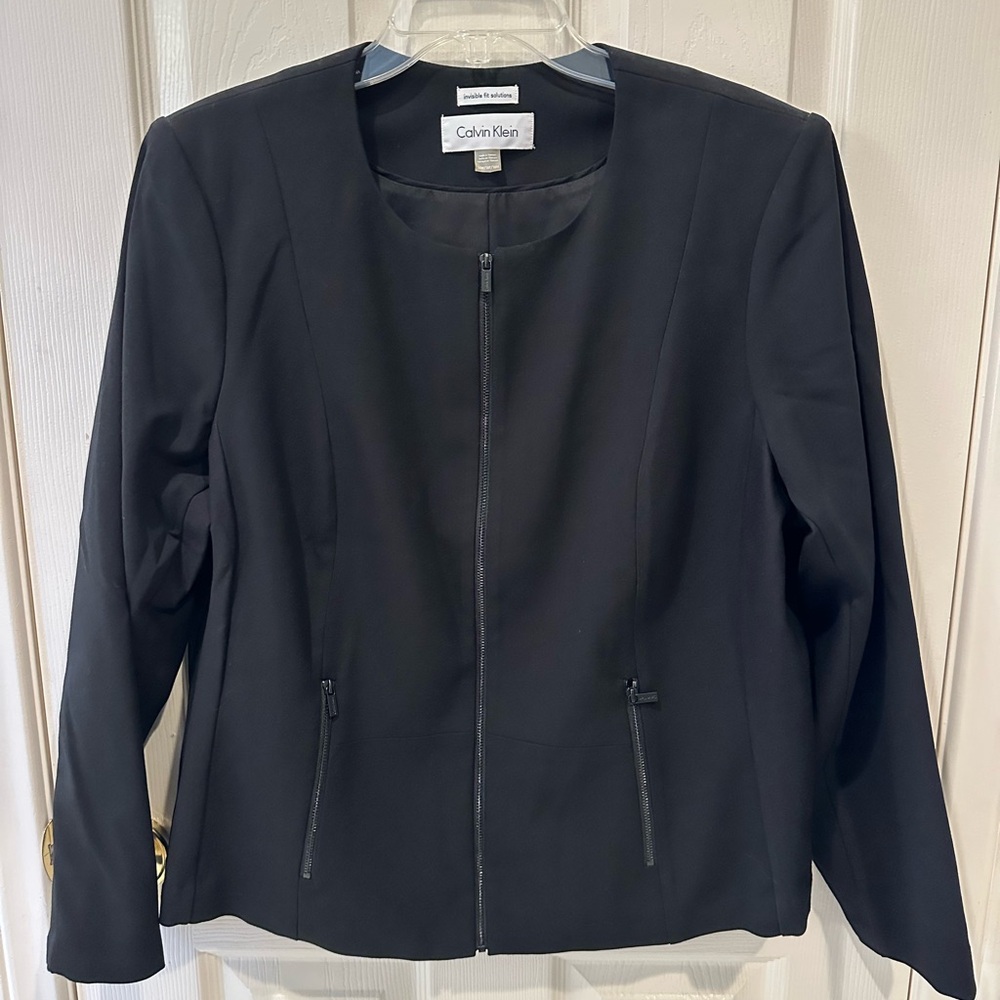 Calvin Klein Women's Black Blazer